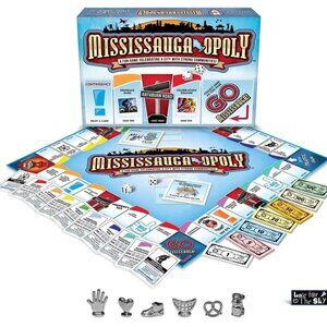 3/$188❤️sealed MISSISSAUGA OPOLY board game Late For The Sky Mississaugaopoly